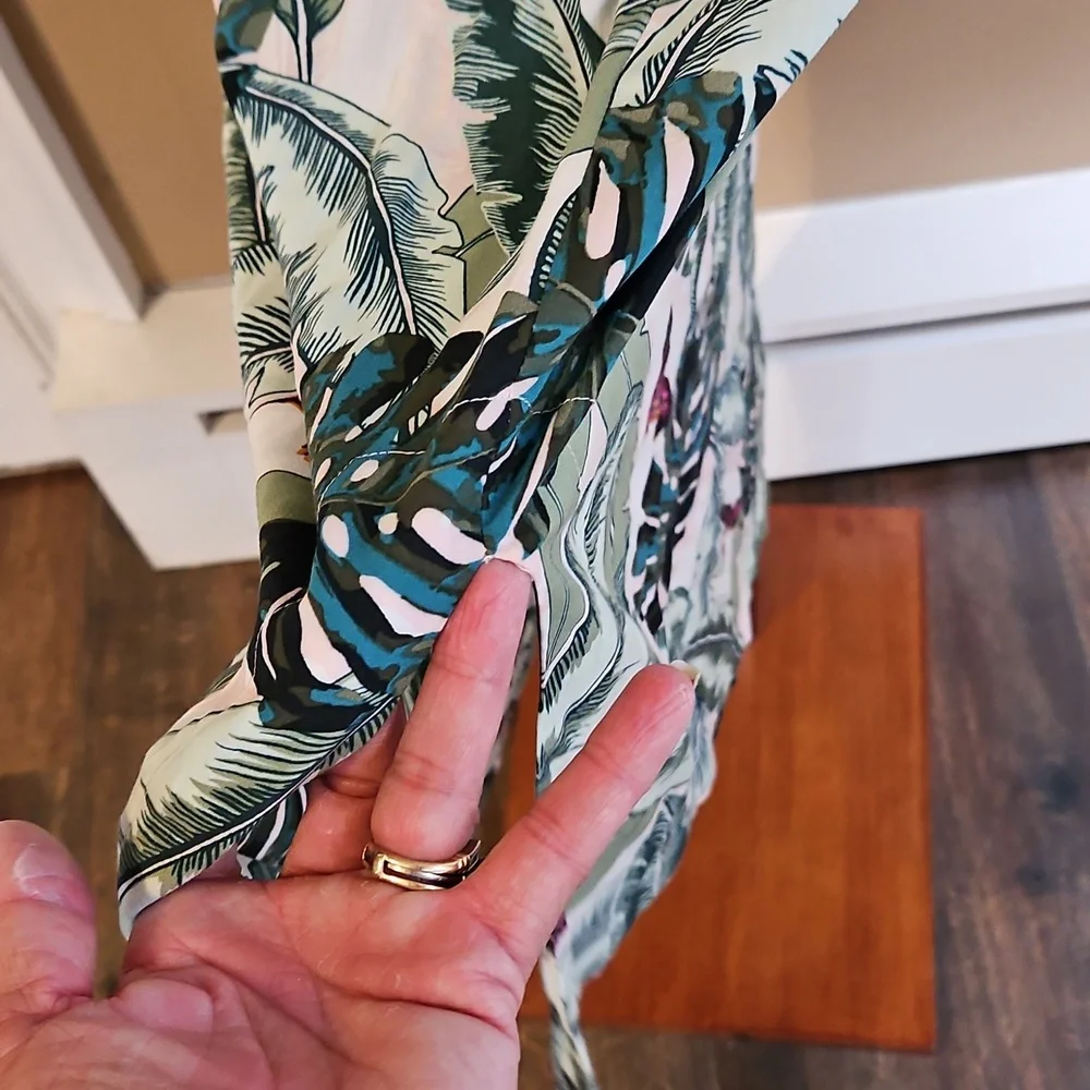 REVOLVE Seafolly palm ParadisE SLIP, COVERUP DRESS
